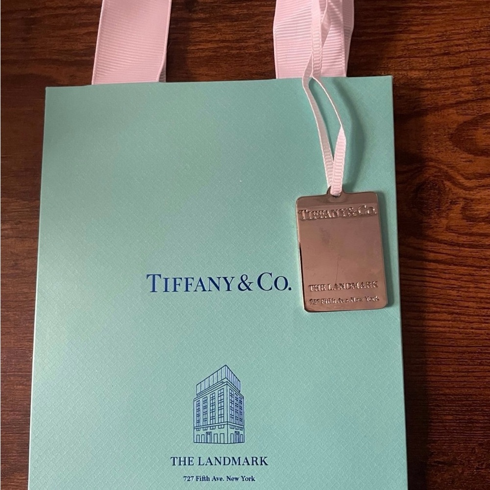 Tiffany& Co Landmark Gift Bag (charm included) 6”x5” - Picture 7 of 10